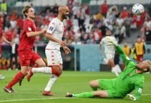 صورة اول تعادل سلبي المنتخب التونسي في اول مباراة في كاس العالم 2022 امام نضيره المنتخب البولندي