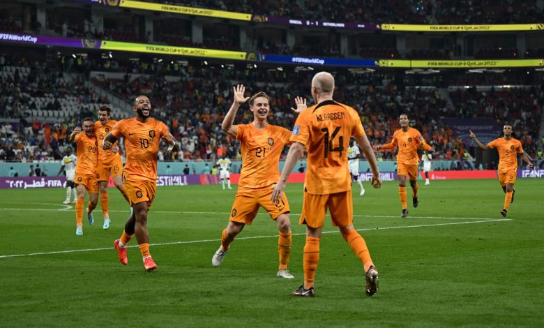 المنتخب الهولندي يحطم الأرقام القاسية في بطولة كأس العالم قطر 2022